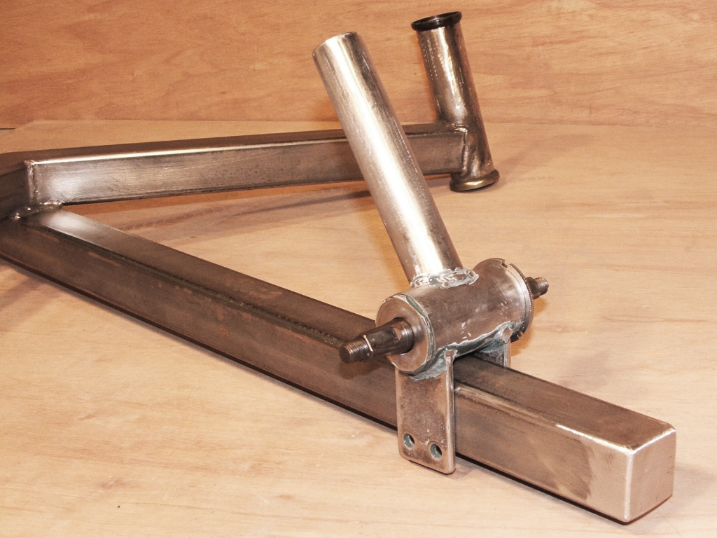 StreetFox Tadpole Trike - simple steel trike frame